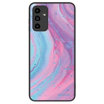 Szilikon tok erre a típusra Samsung Galaxy A04s A047F - Pink liquid