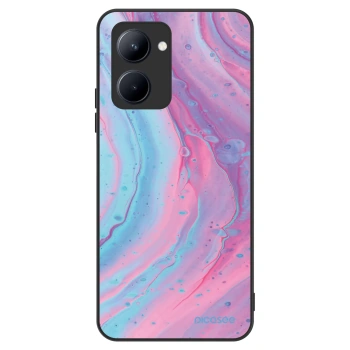 Szilikon tok erre a típusra Realme C33 (2023) - Pink liquid