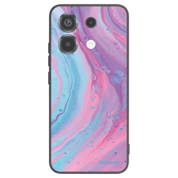 Picasee fekete szilikon tok az alábbi mobiltelefonokra Xiaomi Poco X6 - Pink liquid