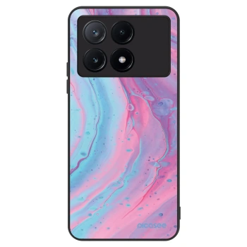 Szilikon tok erre a típusra Xiaomi Poco X6 Pro - Pink liquid