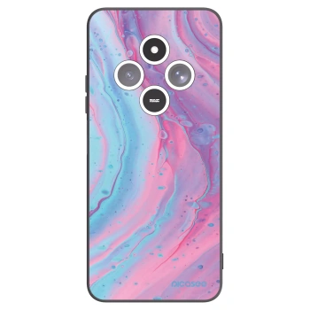 Picasee fekete szilikon tok az alábbi mobiltelefonokra Xiaomi Redmi 14C - Pink liquid