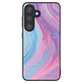 Picasee ULTIMATE CASE PowerShare Samsung Galaxy S25 5G - készülékre - Pink liquid