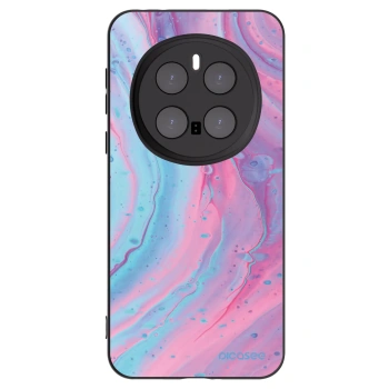 Picasee fekete szilikon tok az alábbi mobiltelefonokra Honor Magic7 Pro 5G - Pink liquid
