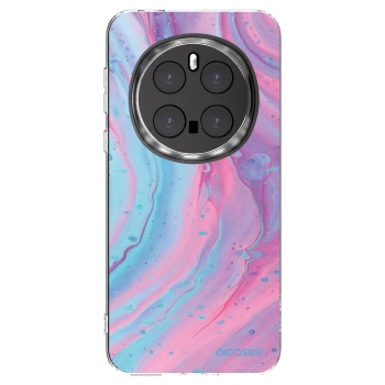 Picasee átlátszó szilikon tok az alábbi mobiltelefonokra Honor Magic7 Pro 5G - Pink liquid