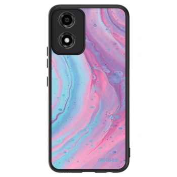 Szilikon tok erre a típusra Motorola Moto E14 - Pink liquid