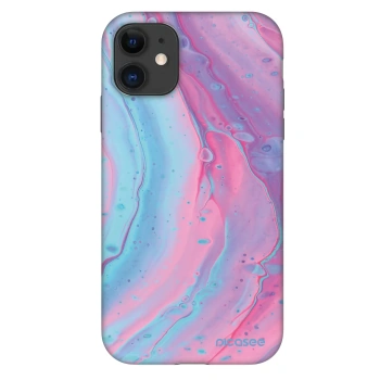 Szilikon tok erre a típusra Apple iPhone 11 - Pink liquid