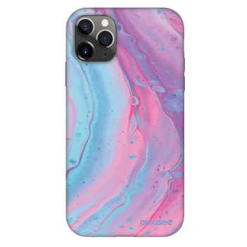 Szilikon tok erre a típusra Apple iPhone 11 Pro - Pink liquid