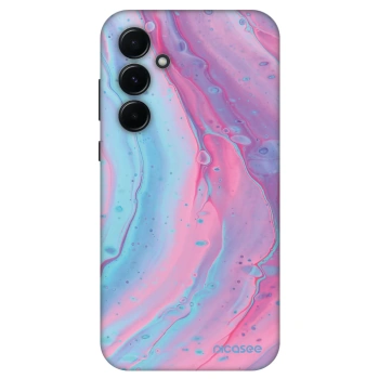 Szilikon tok erre a típusra Samsung Galaxy A55 5G A556B - Pink liquid