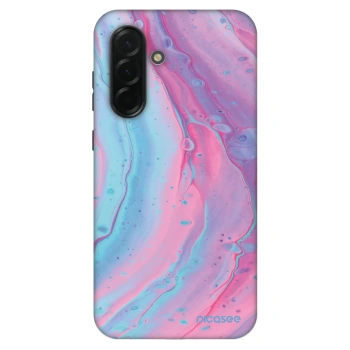 Szilikon tok erre a típusra Samsung Galaxy A36 5G - Pink liquid