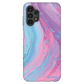 Szilikon tok erre a típusra Samsung Galaxy A13 4G A135 - Pink liquid