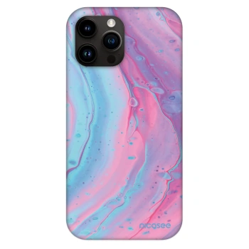 Szilikon tok erre a típusra Apple iPhone 13 Pro Max - Pink liquid