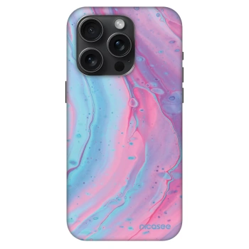 Szilikon tok erre a típusra Apple iPhone 15 Pro - Pink liquid