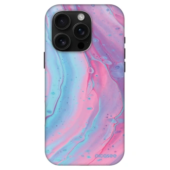 Szilikon tok erre a típusra Apple iPhone 16 Pro - Pink liquid