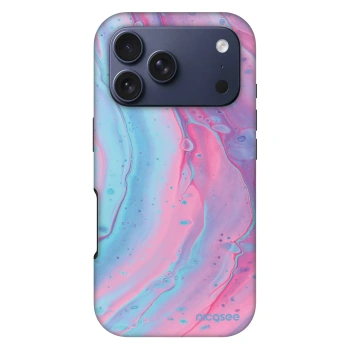 Szilikon tok erre a típusra Apple iPhone 17 Pro - Pink liquid