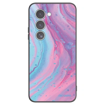 Picasee fekete szilikon tok az alábbi mobiltelefonokra Xiaomi Redmi 15 5G - Pink liquid