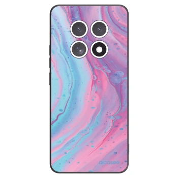Picasee fekete szilikon tok az alábbi mobiltelefonokra Xiaomi Redmi Note 15 - Pink liquid