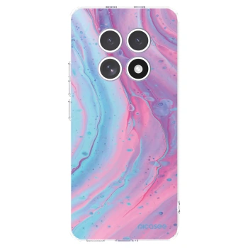 Picasee átlátszó szilikon tok az alábbi mobiltelefonokra Xiaomi Redmi Note 15 - Pink liquid