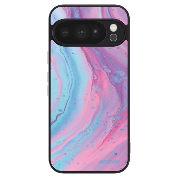 Szilikon tok erre a típusra Google Pixel 10 Pro - Pink liquid