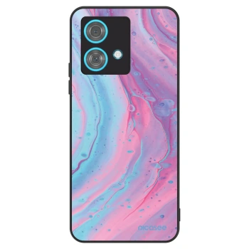 Szilikon tok erre a típusra Motorola Edge 40 Neo - Pink liquid