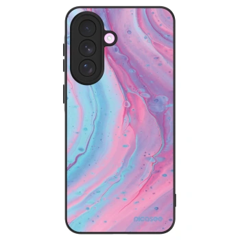Szilikon tok erre a típusra Samsung Galaxy A57 5G - Pink liquid