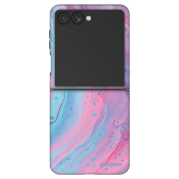 Szilikon tok erre a típusra Samsung Galaxy Z Flip7 5G - Pink liquid