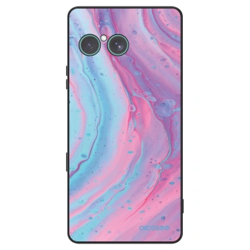 Szilikon tok erre a típusra Sony Xperia 10 VII - Pink liquid