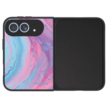 Szilikon tok erre a típusra Apple iPhone Duo - Pink liquid