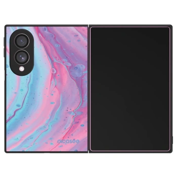 Szilikon tok erre a típusra Samsung Galaxy Z Fold8 5G - Pink liquid