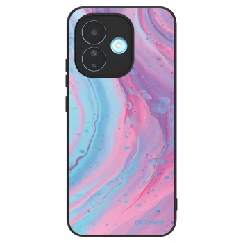 Szilikon tok erre a típusra Xiaomi Redmi Note 17 Pro 5G - Pink liquid