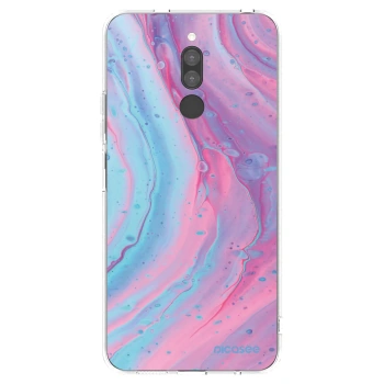 Picasee átlátszó szilikon tok az alábbi mobiltelefonokra Xiaomi Redmi 8 - Pink liquid