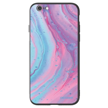 Szilikon tok erre a típusra Apple iPhone 6/6S - Pink liquid