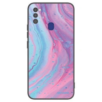 Tok az alábbi mobiltelefonokra Samsung Galaxy M21 M215F - Pink liquid