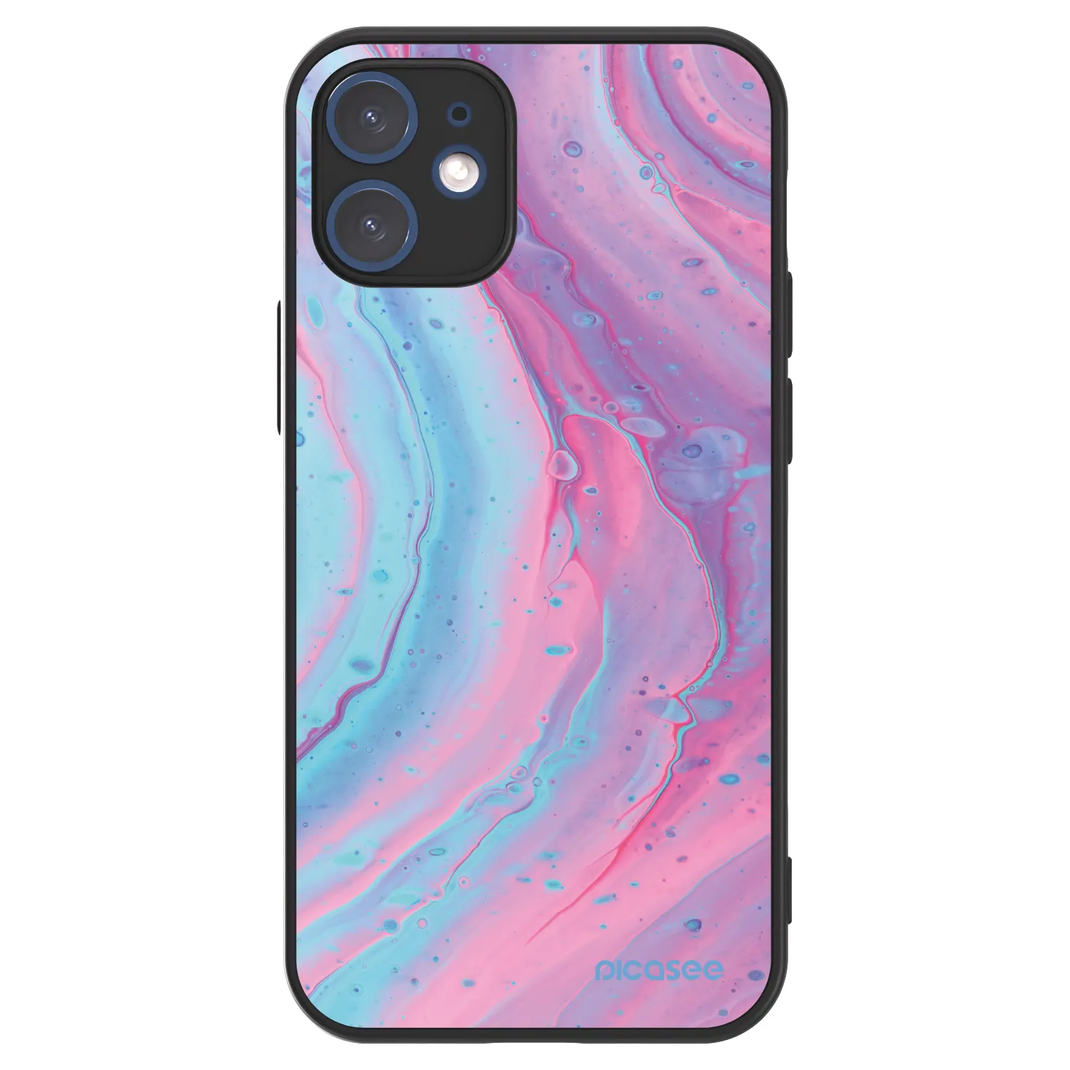 Picasee ULTIMATE CASE Apple iPhone 12 mini - készülékre - Pink liquid