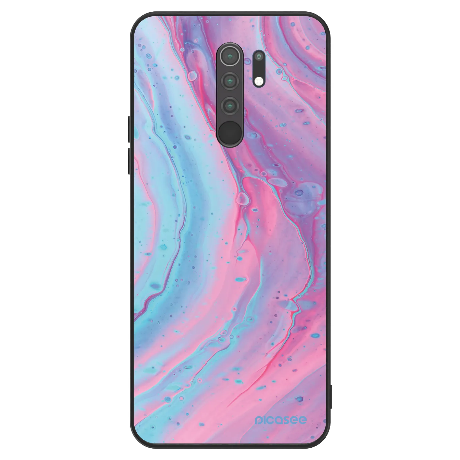 Picasee ULTIMATE CASE Xiaomi Redmi 9 - készülékre - Pink liquid