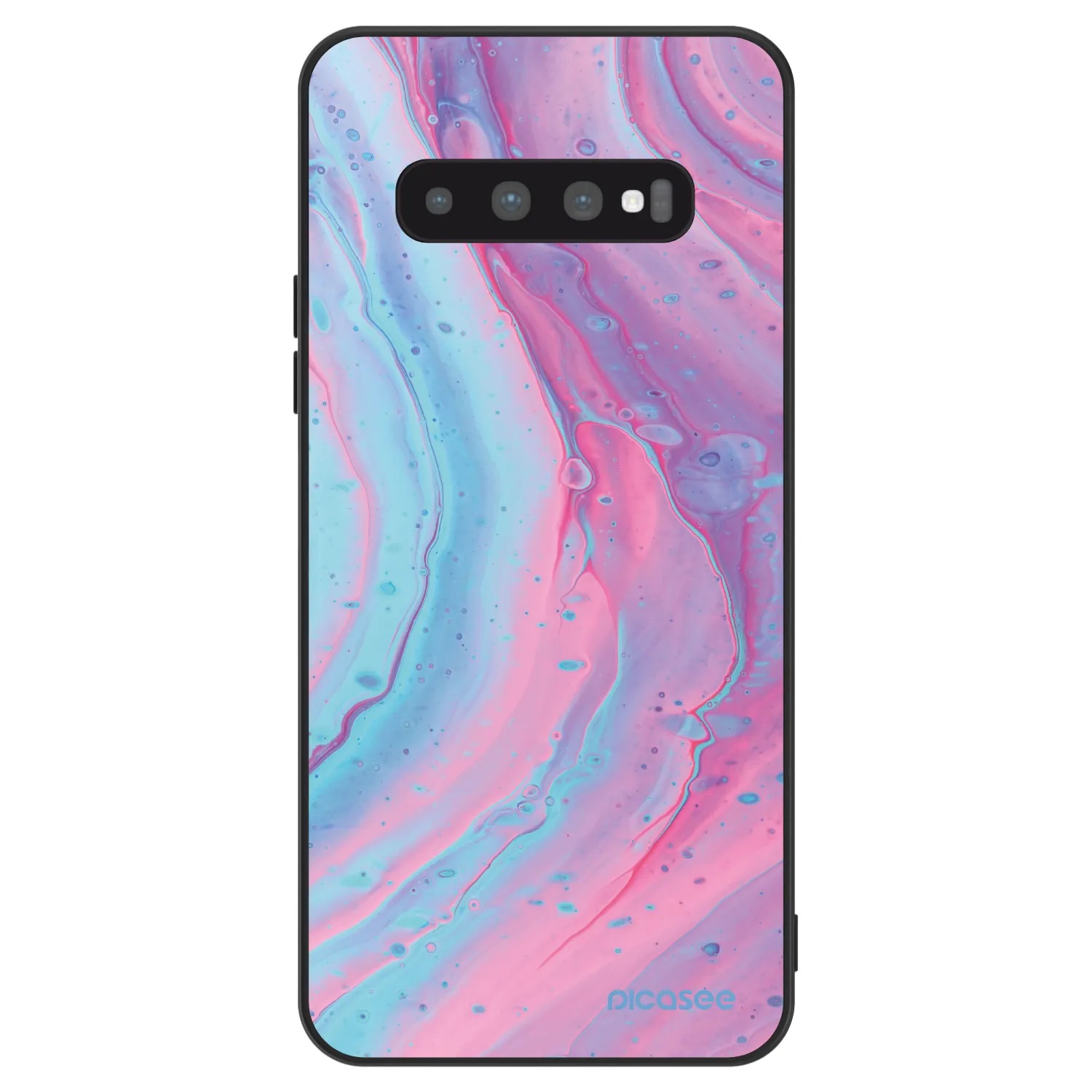 Picasee ULTIMATE CASE Samsung Galaxy S10 G973 - készülékre - Pink liquid