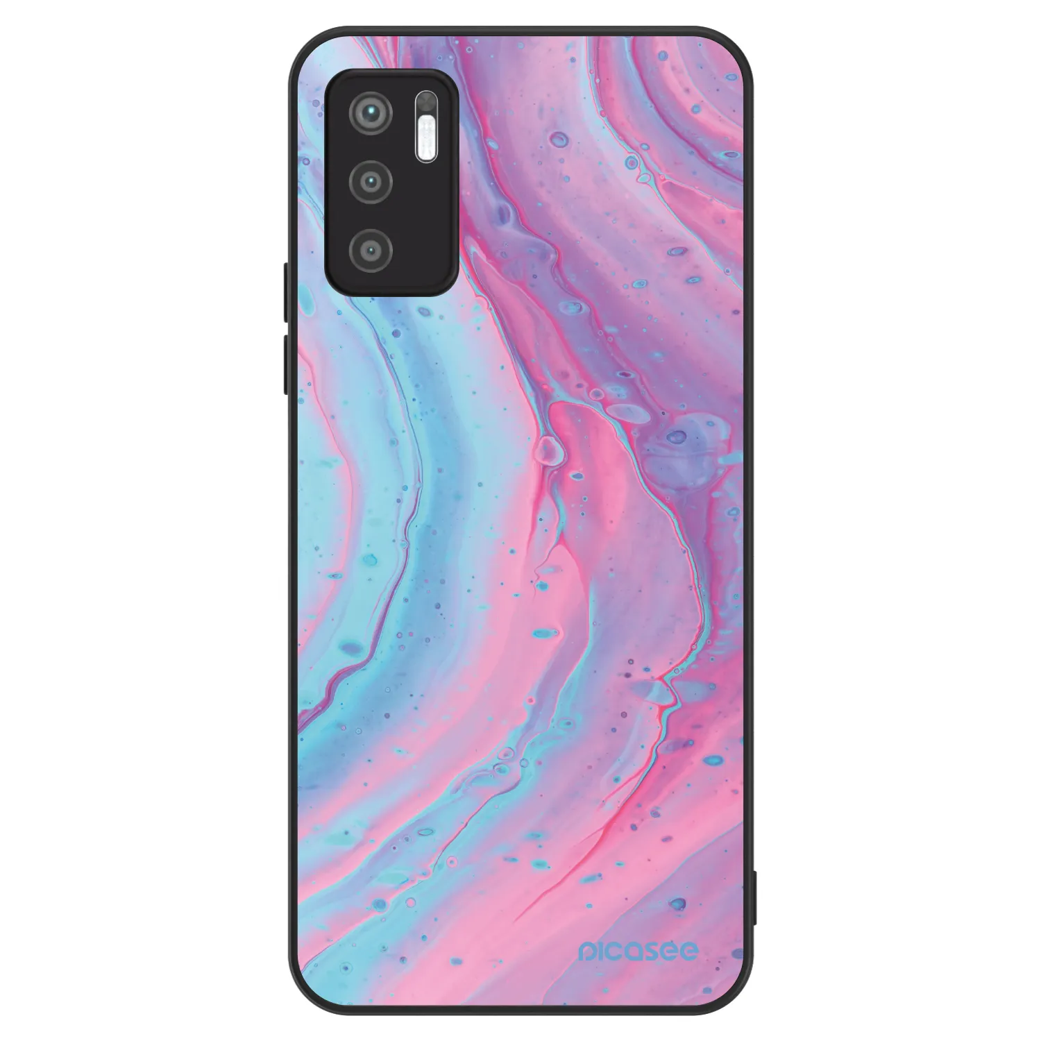 Picasee ULTIMATE CASE Xiaomi Redmi Note 10 5G - készülékre - Pink liquid