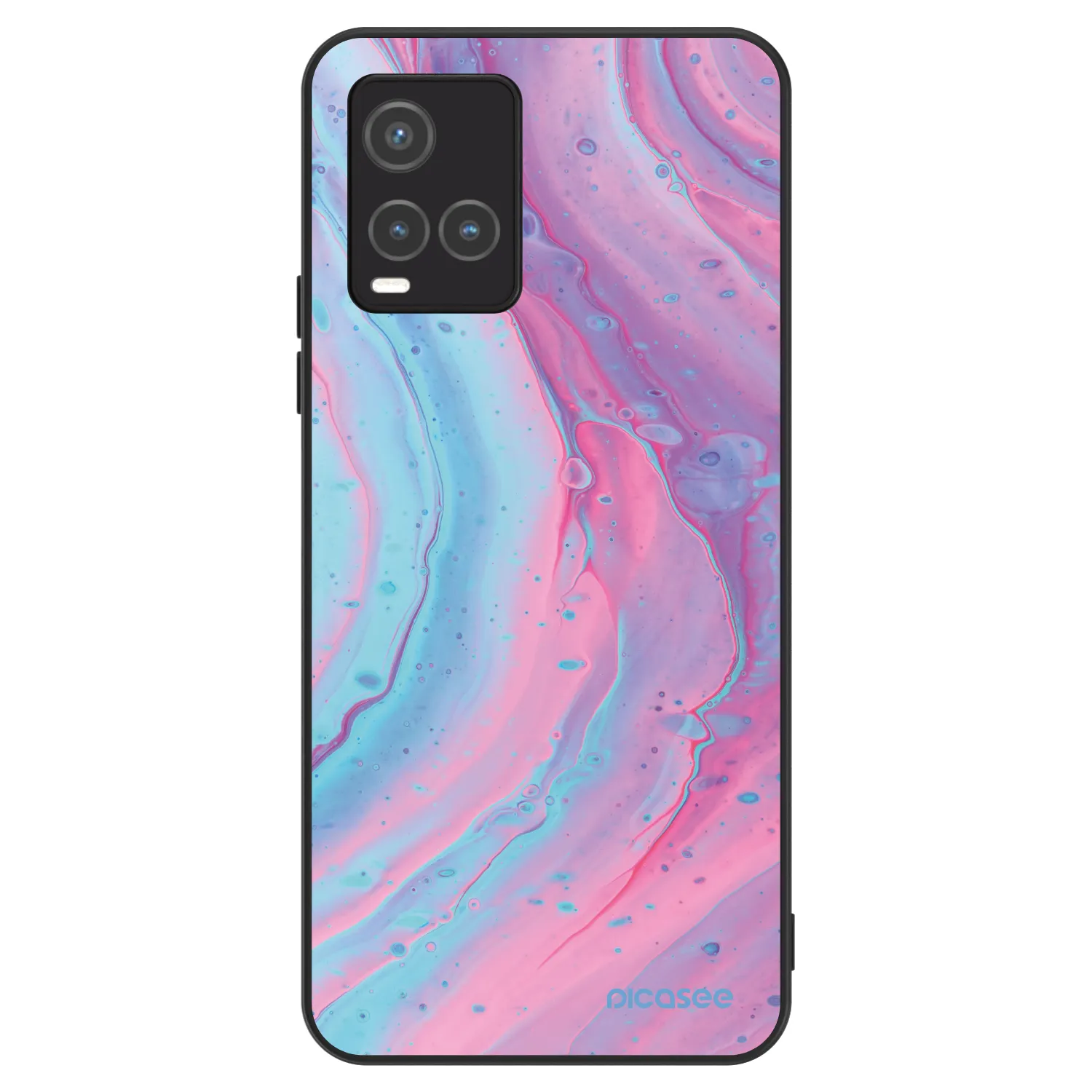 Picasee ULTIMATE CASE Vivo Y33s - készülékre - Pink liquid