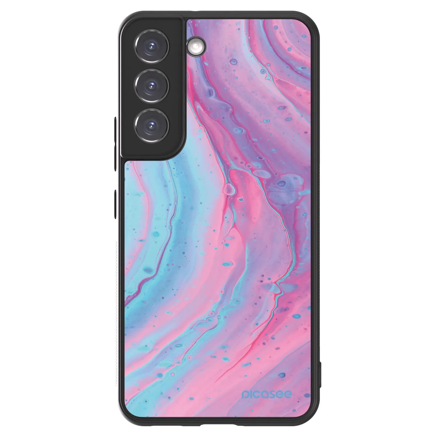 Picasee ULTIMATE CASE Samsung Galaxy S22 5G - készülékre - Pink liquid