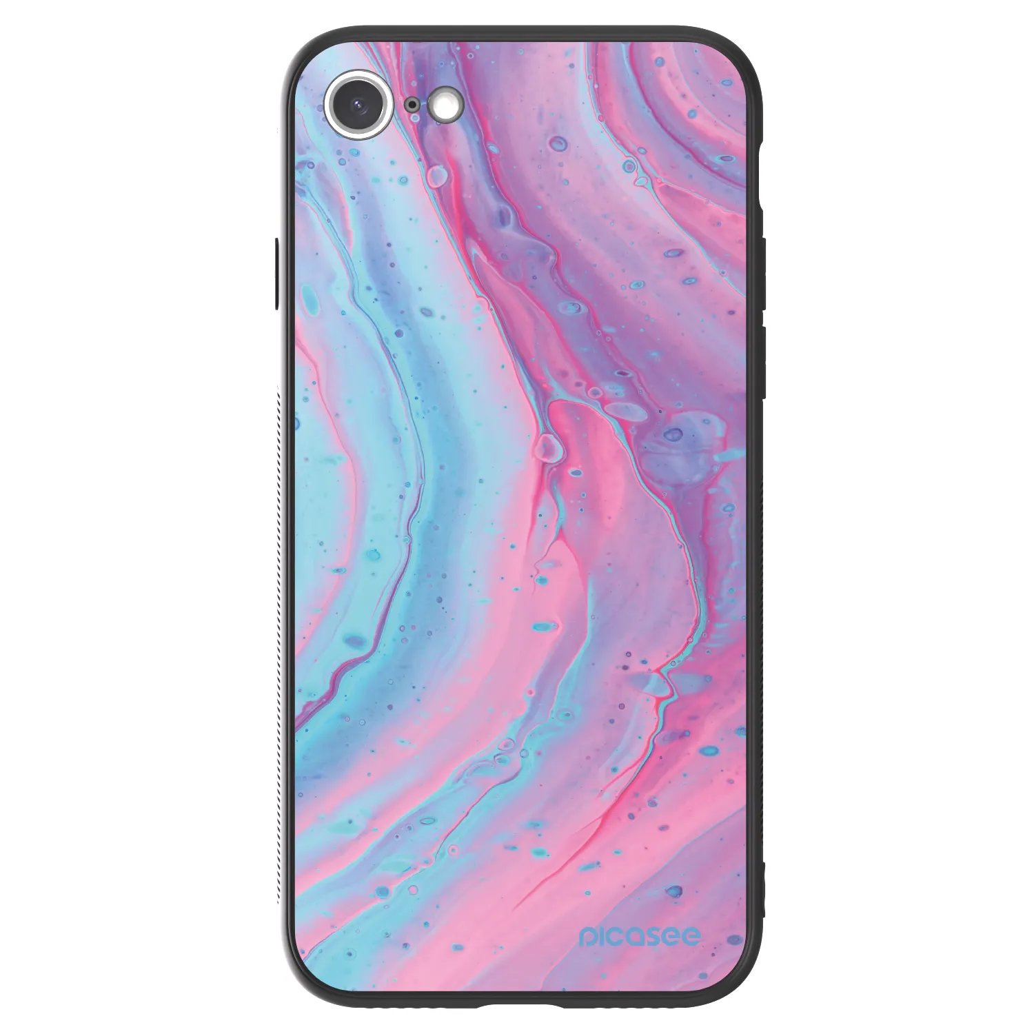 Picasee ULTIMATE CASE Apple iPhone SE 2022 - készülékre - Pink liquid