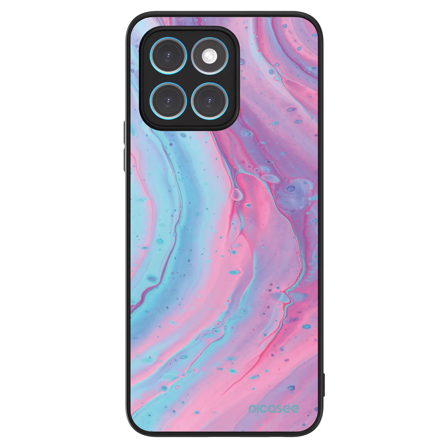 Picasee ULTIMATE CASE Honor X8 4G - készülékre - Pink liquid