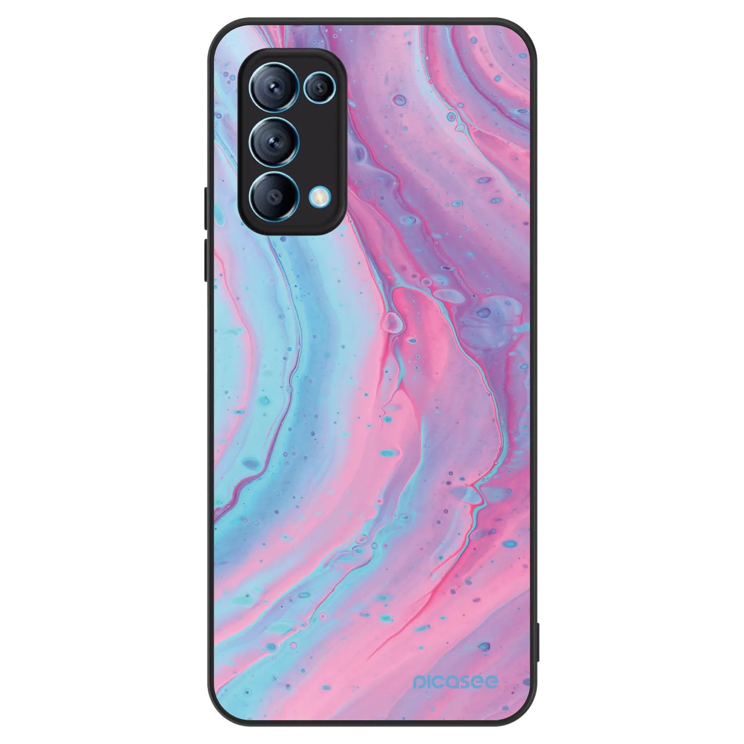 Picasee ULTIMATE CASE OPPO Reno 5 5G - készülékre - Pink liquid