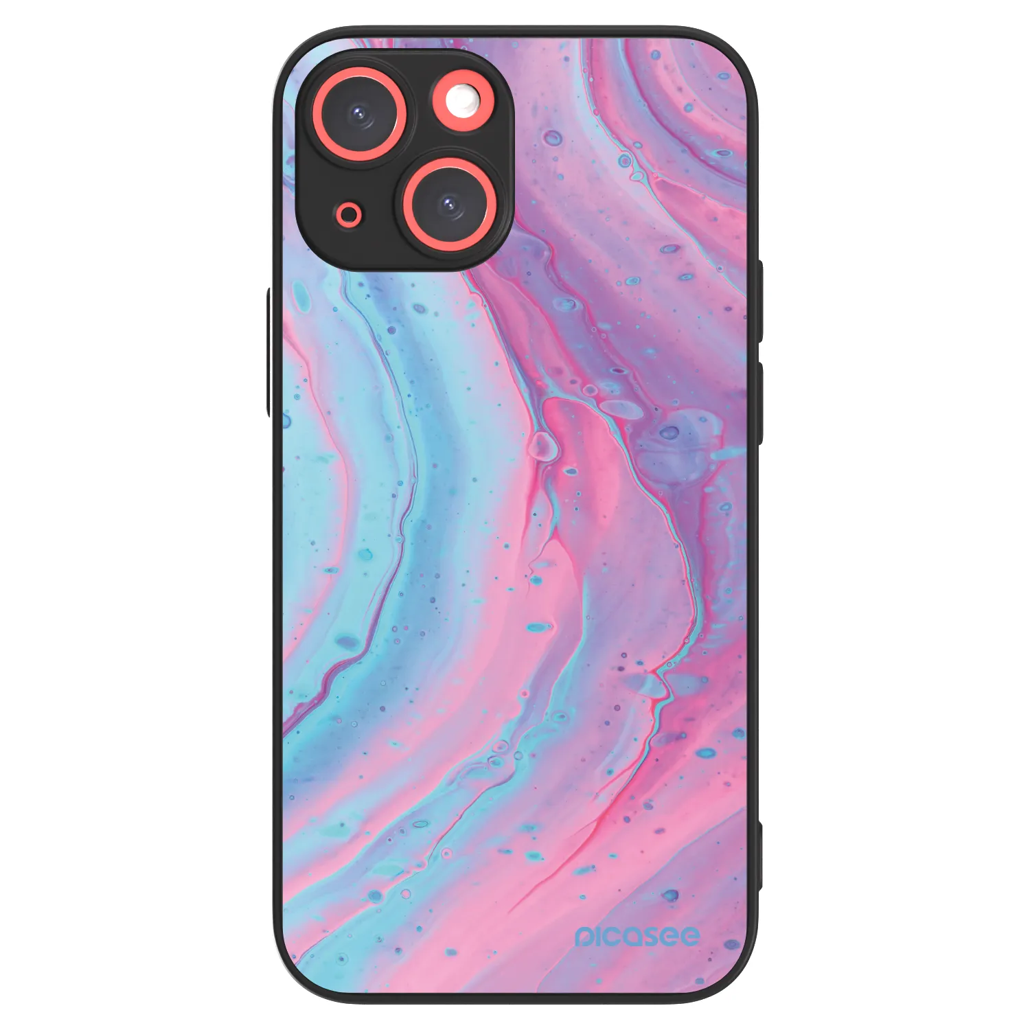 Picasee ULTIMATE CASE MagSafe Apple iPhone 13 mini - készülékre - Pink liquid