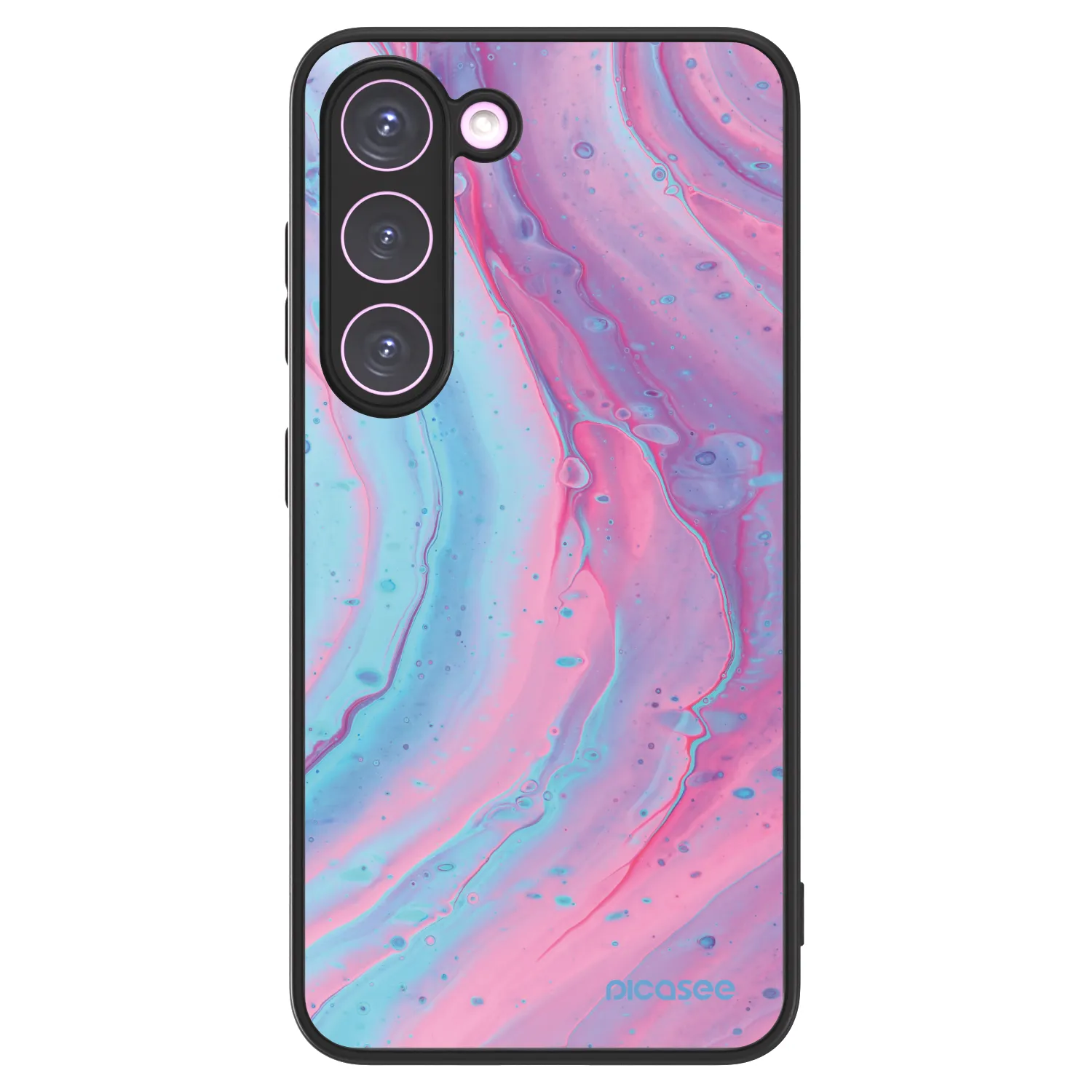 Picasee ULTIMATE CASE Samsung Galaxy S23 5G - készülékre - Pink liquid