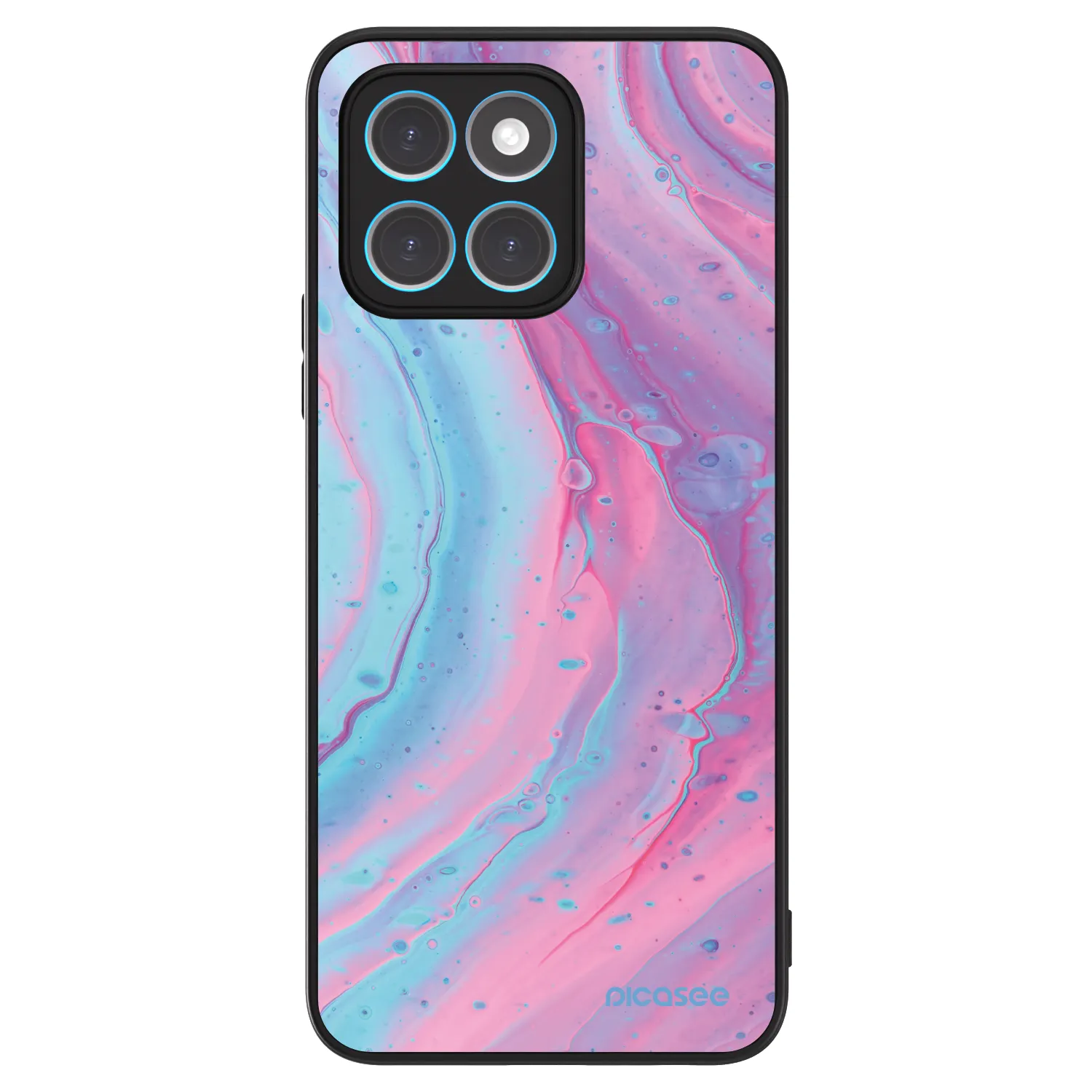 Picasee ULTIMATE CASE Honor X8 5G - készülékre - Pink liquid