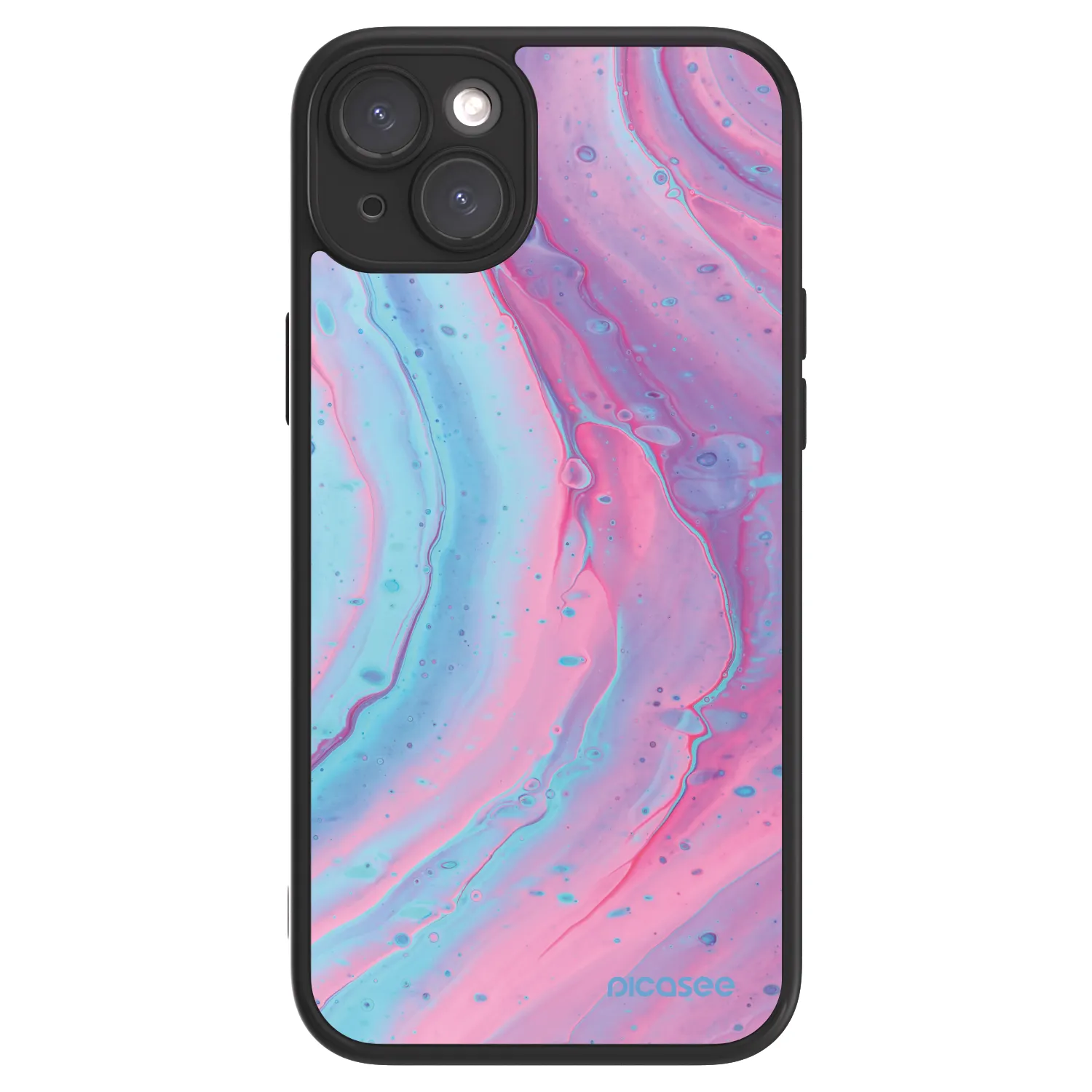 Picasee ULTIMATE CASE MagSafe Apple iPhone 15 Plus - készülékre - Pink liquid