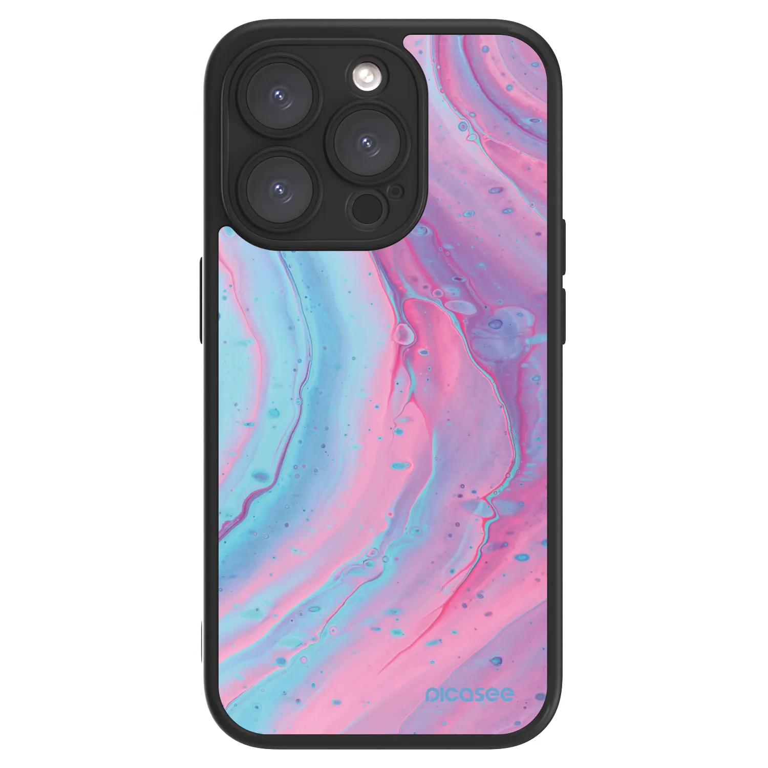 Picasee ULTIMATE CASE Apple iPhone 15 Pro - készülékre - Pink liquid