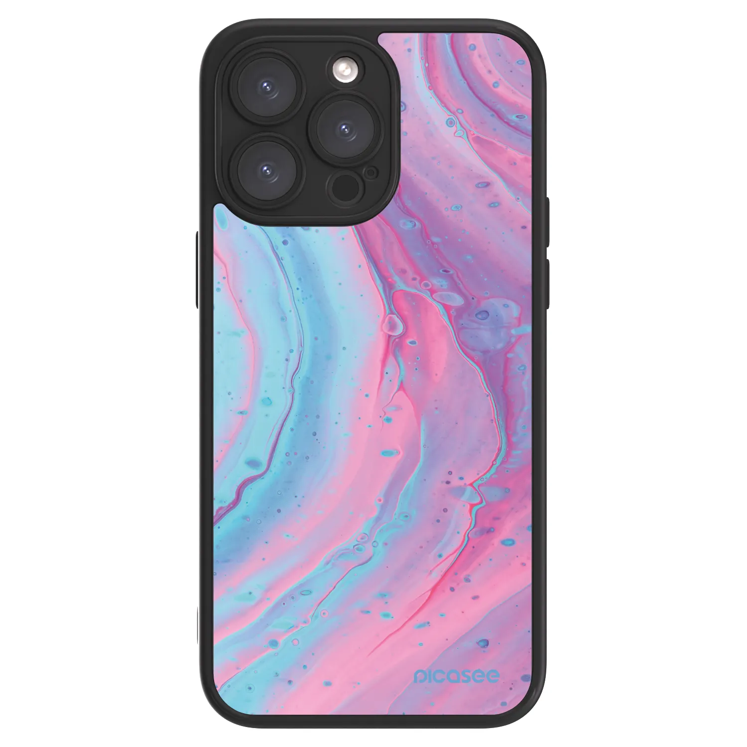 Picasee ULTIMATE CASE Apple iPhone 15 Pro Max - készülékre - Pink liquid