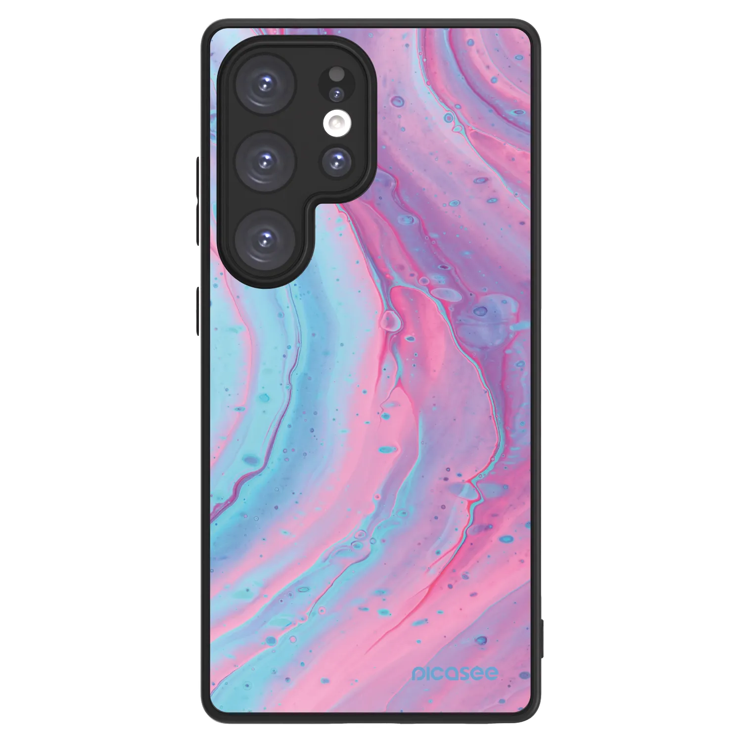 Picasee ULTIMATE CASE PowerShare Samsung Galaxy S25 Ultra 5G - készülékre - Pink liquid