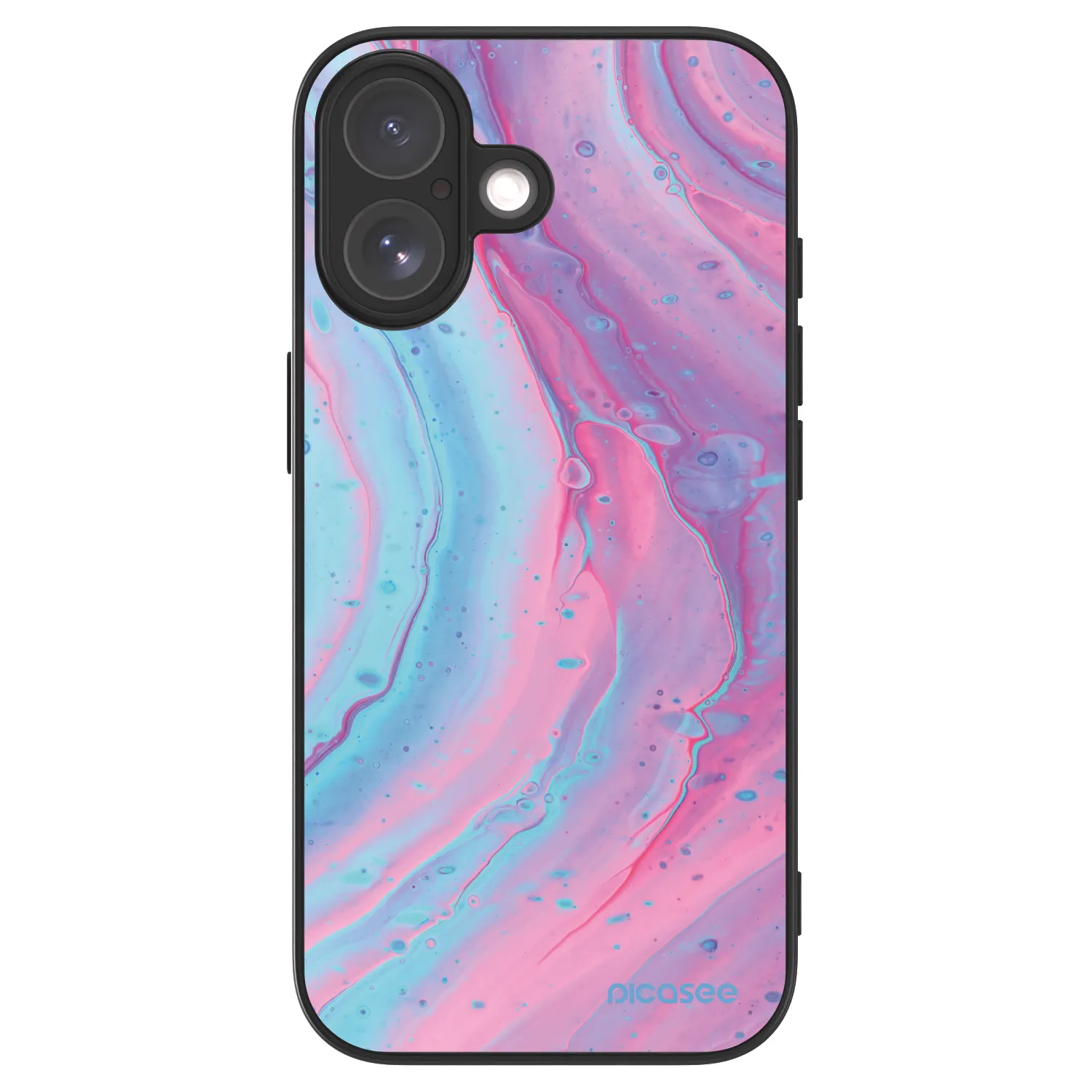 Picasee ULTIMATE CASE MagSafe Apple iPhone 17 - készülékre - Pink liquid