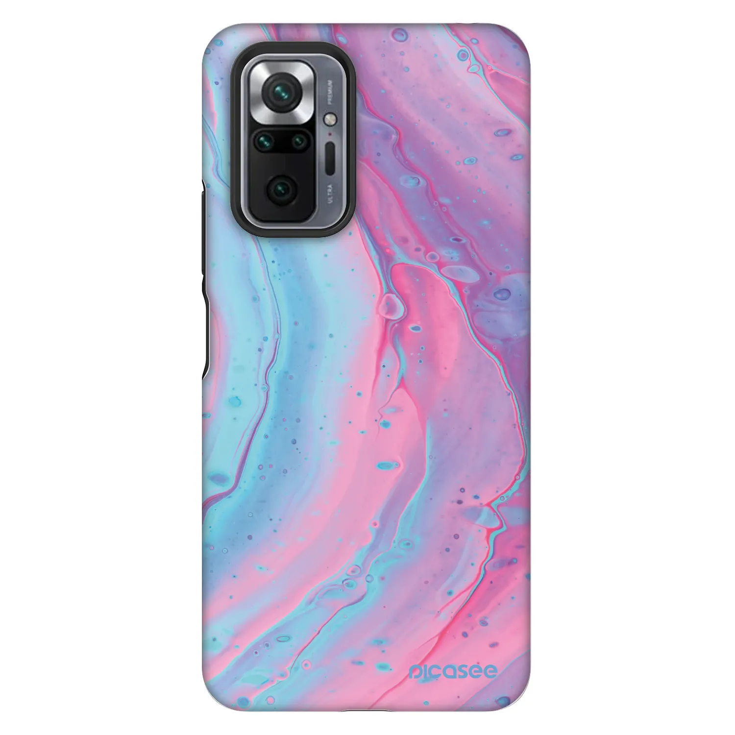 Picasee Fashion Case Xiaomi Redmi Note 10 Pro - Pink liquid